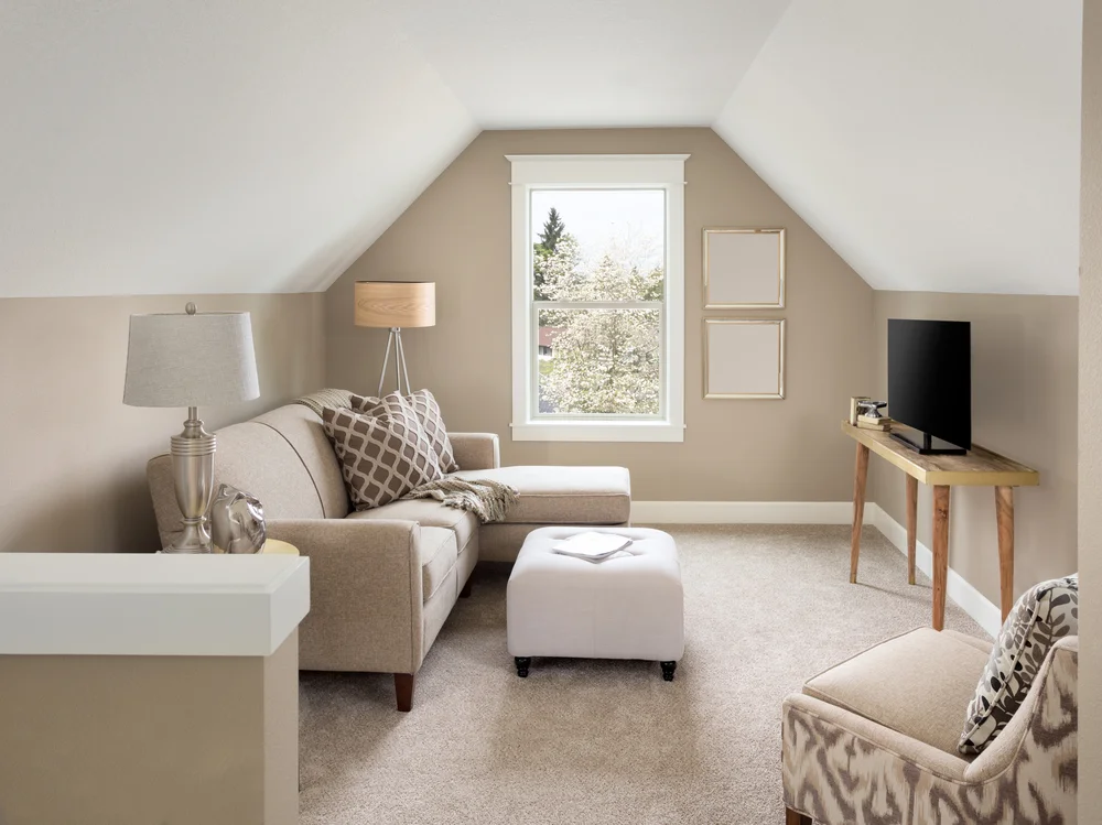 Attic Playroom Houston - Kids Recreation Space in Finished Attic by Levi Homes