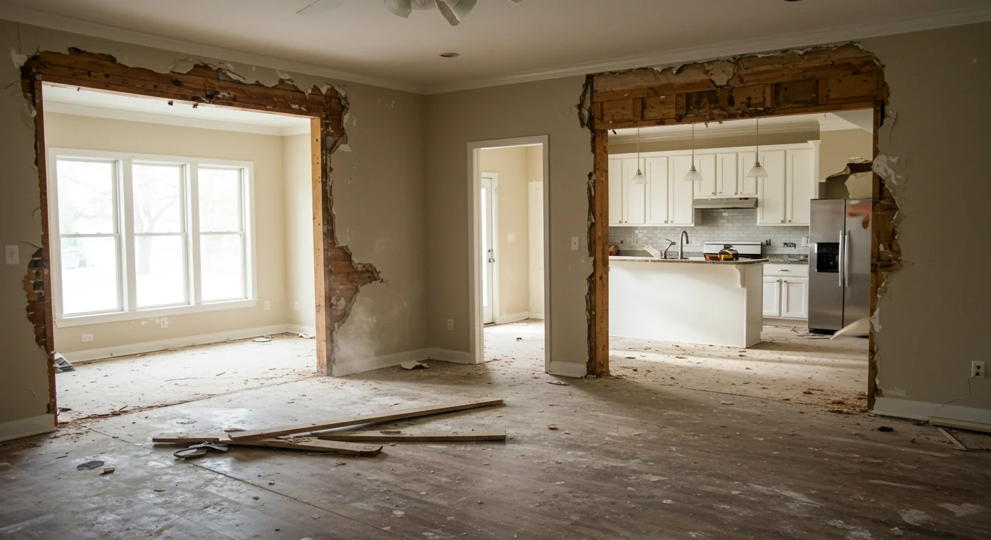 Load bearing wall removal consultation and planning with structural considerations