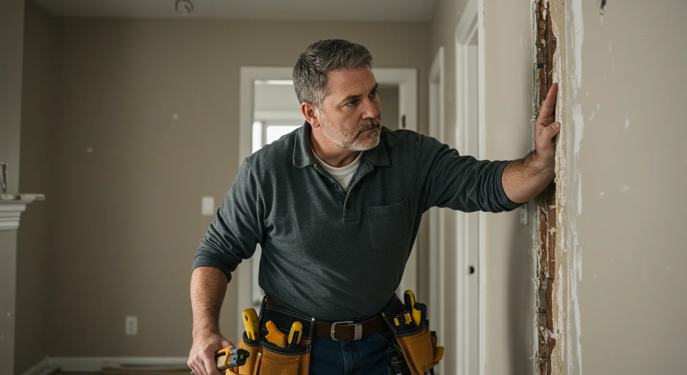 Professional load bearing wall removal with structural support and safety measures