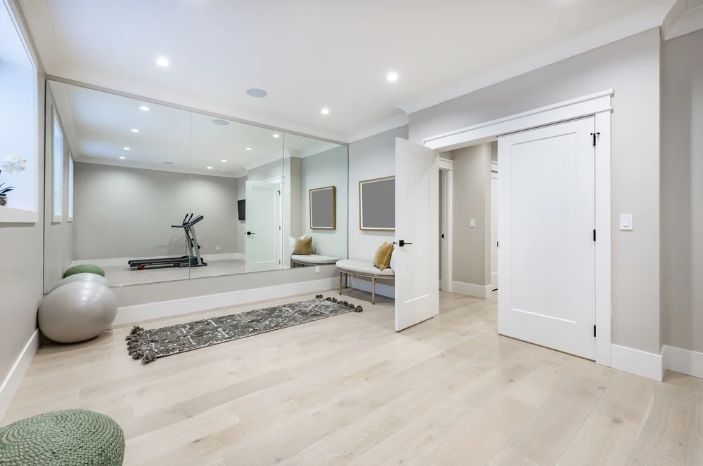 Garage to Entertainment Room Houston - Custom Recreation Space by Levi Homes