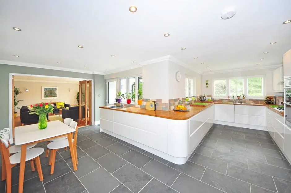Modern kitchen considerations including layout, storage, and design elements