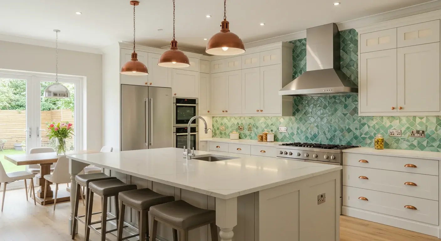 Modern kitchen remodeling project showcasing beautiful design and functionality